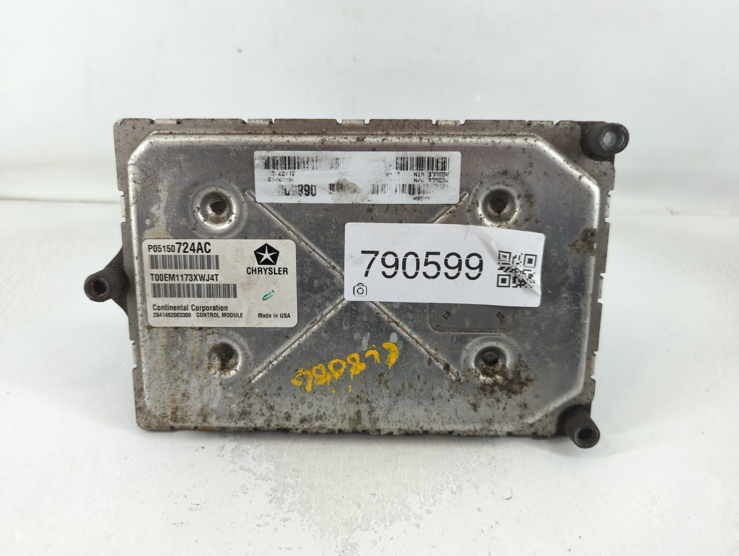 2013 Dodge Avenger PCM Engine Control Computer ECU ECM PCU OEM P/N:P05150724AC Fits OEM Used Auto Parts - Oemusedautoparts1.