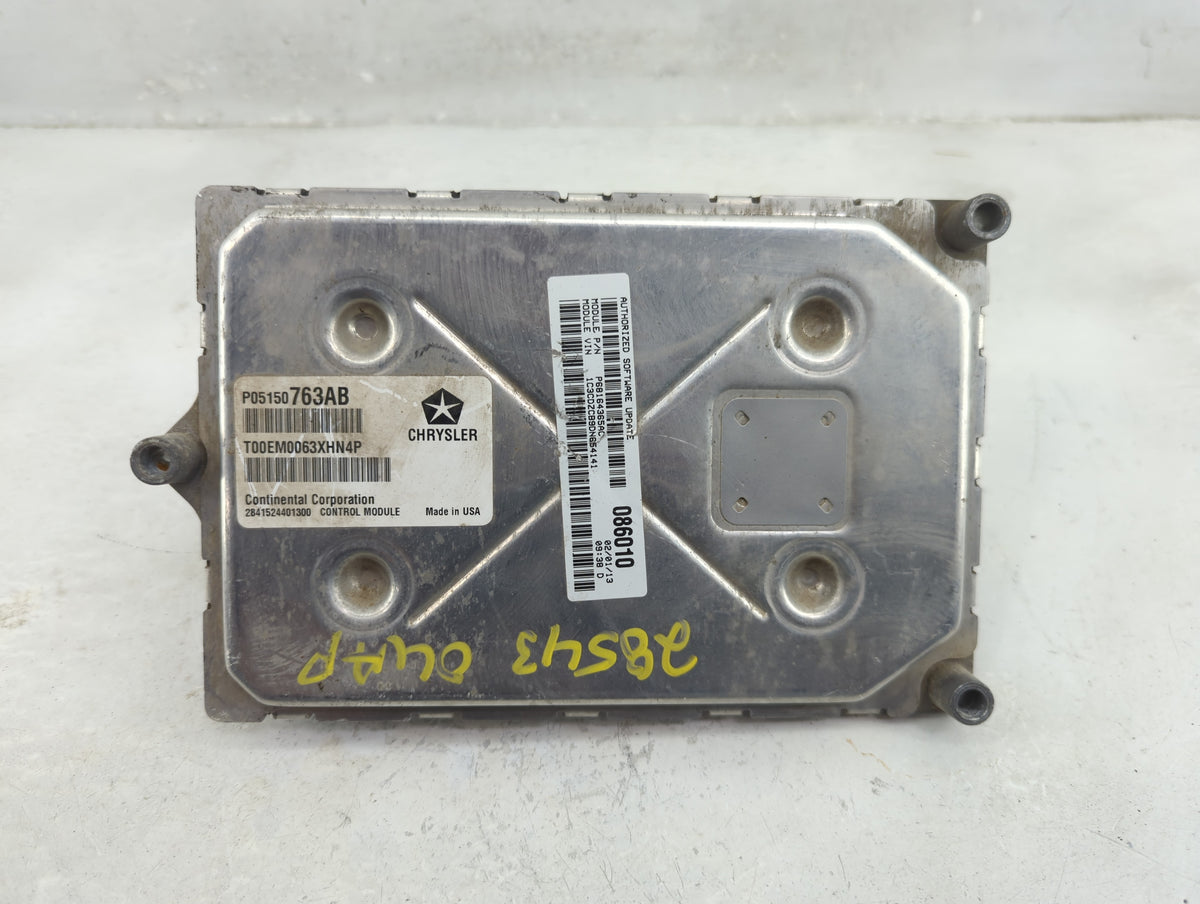 2013 Dodge Avenger PCM Engine Control Computer ECU ECM PCU OEM P/N:P05150763AB P68164365AC Fits OEM Used Auto Parts - Oemuse