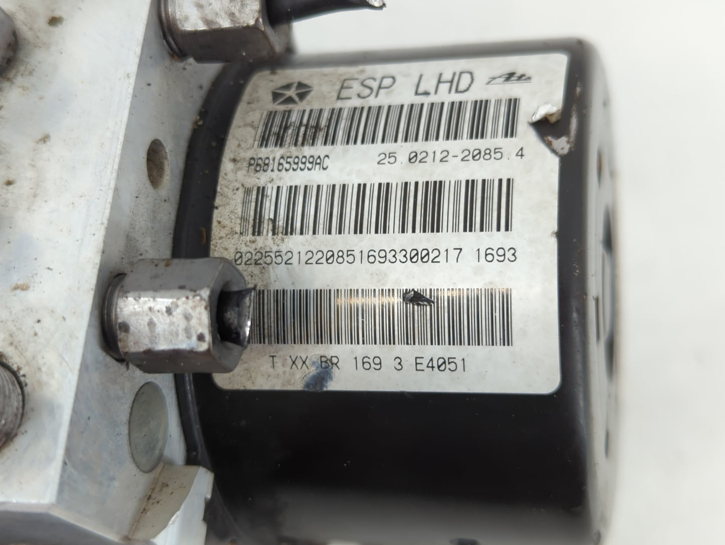 2011-2014 Dodge Avenger ABS Pump Control Module Replacement P/N:P68165999AC Fits Fits 2010 2011 2012 2013 2014 OEM Used Auto