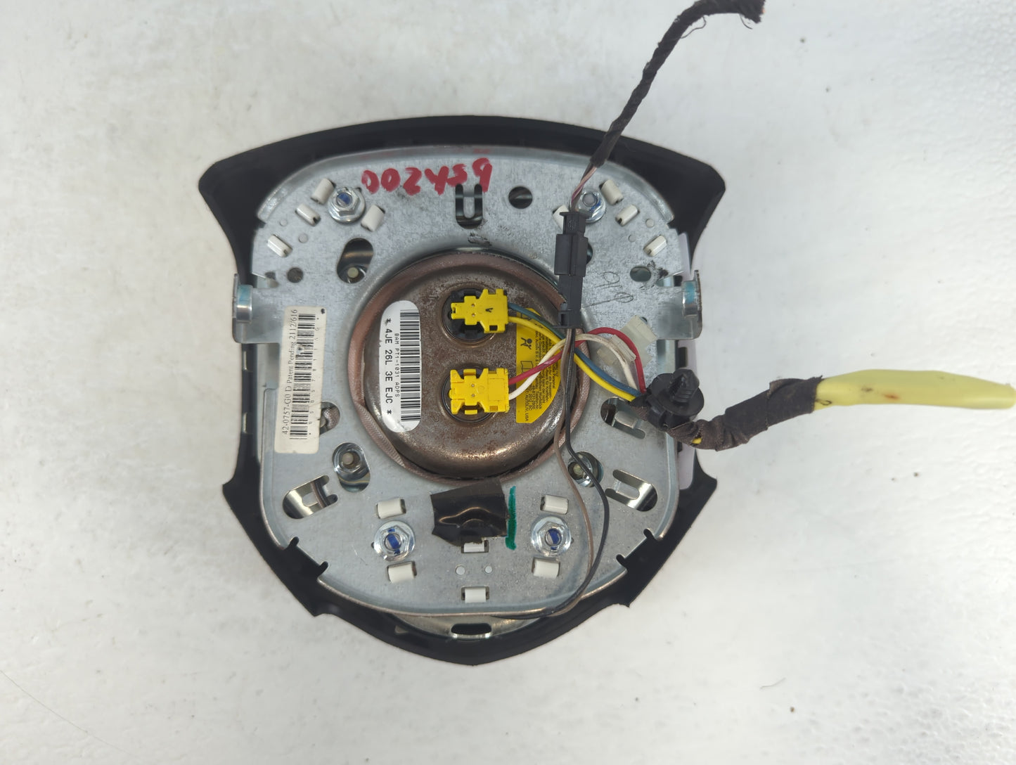 2013 Dodge Caravan Air Bag Driver Left Steering Wheel Mounted P/N:P1QK29DX9AG Fits Fits 2014 2015 2016 2017 2018 2019 2020 O