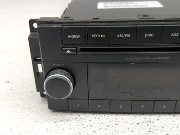 2013 Dodge Caravan Radio AM FM Cd Player Receiver Replacement P/N:P05091301AC Fits Fits 2012 2014 2015 2016 2017 2018 2019 2020 OEM Used Auto Parts