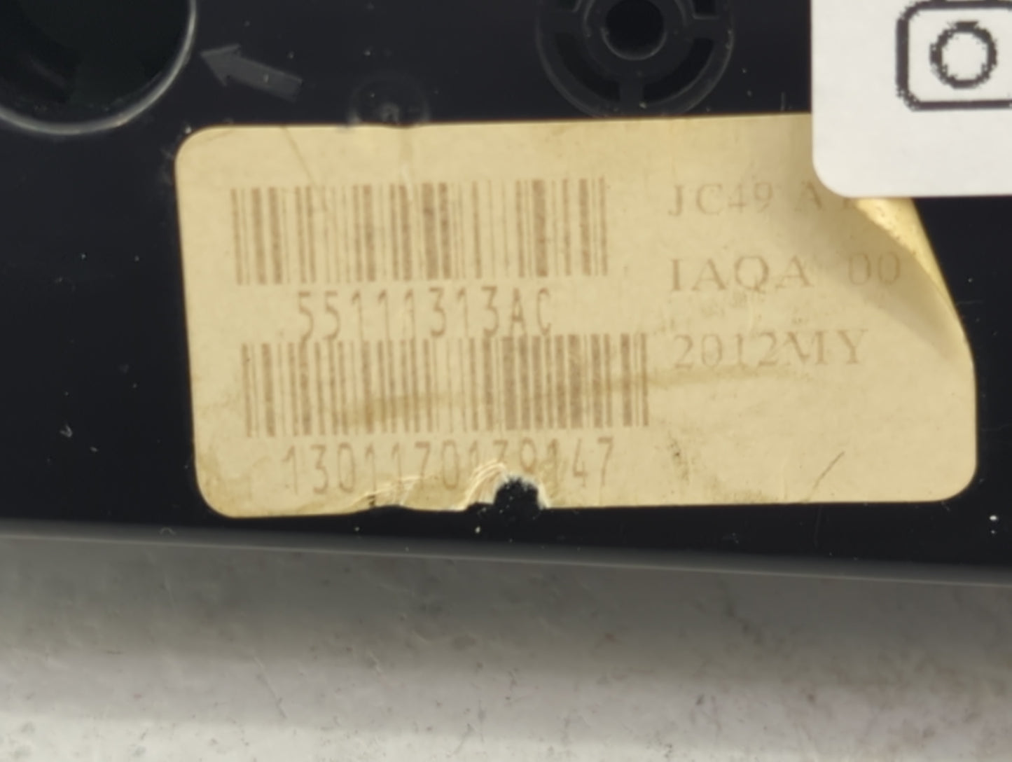 2013 Dodge Caravan Climate Control Module Temperature AC/Heater Replacement P/N:55111313AC Fits OEM Used Auto Parts - Oemuse
