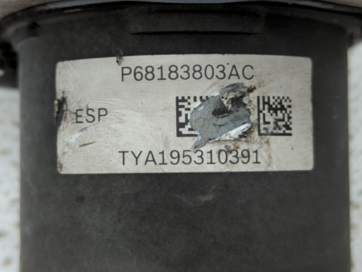 2013 Dodge Caravan Anti-Lock Brake ABS Pump Module Actuator OEM P/N:P68183803AA P68183803AC, 2265106455, P68183803AB Fits OE