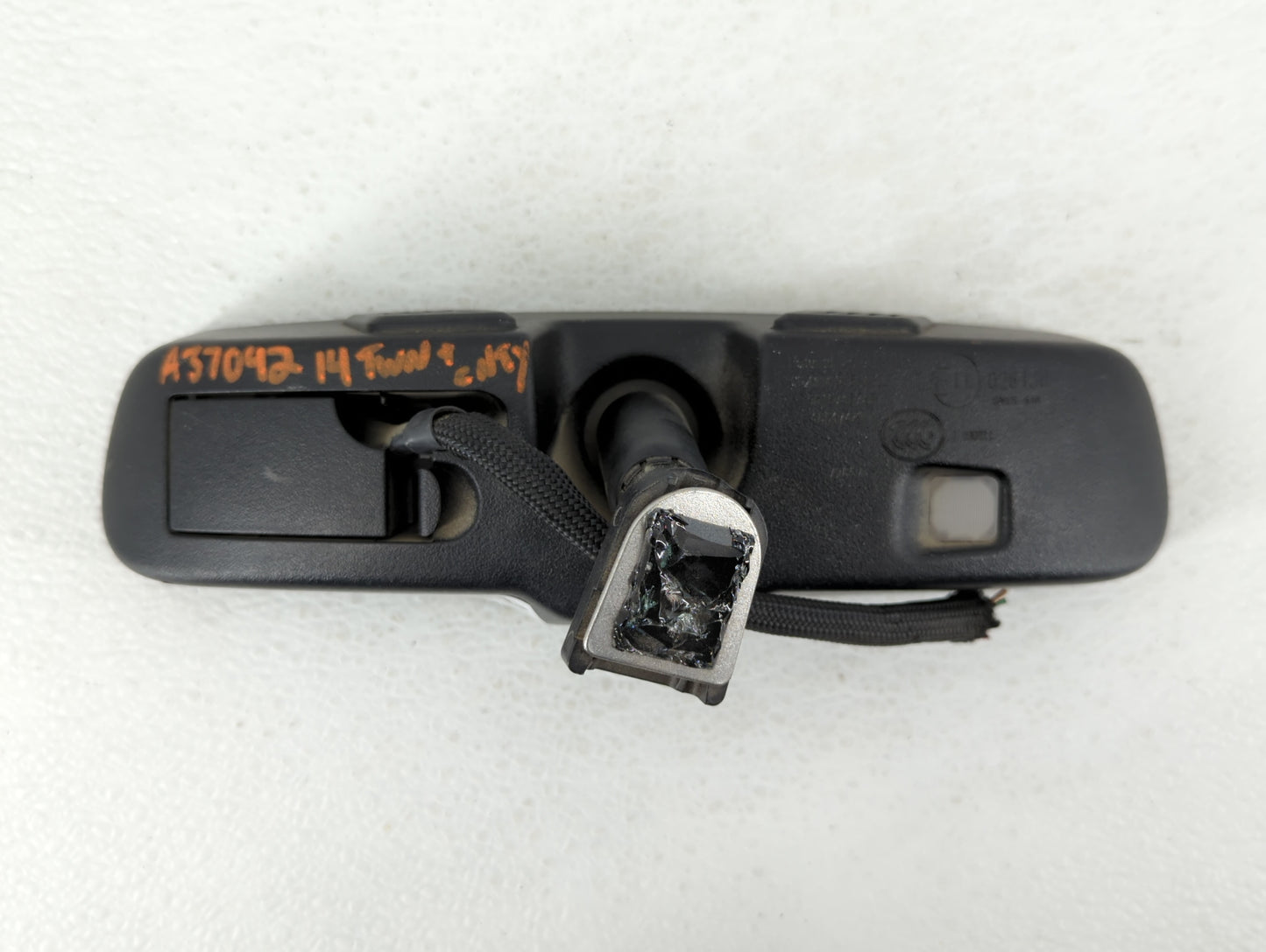 2013 Dodge Caravan Interior Rear View Mirror Replacement OEM P/N:E11026545 E11026130 Fits Fits 2014 2015 2016 2017 OEM Used