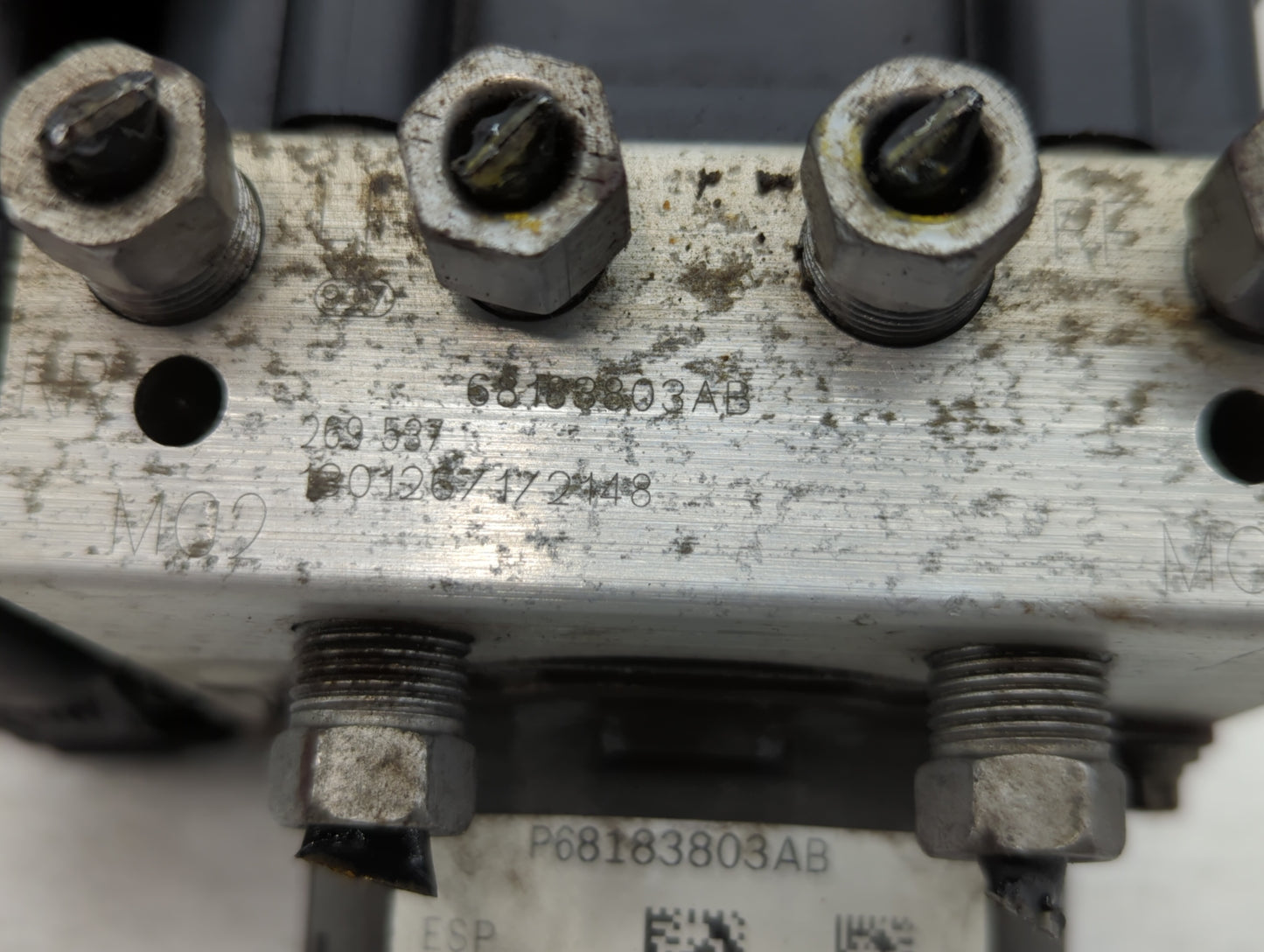 2013 Dodge Caravan ABS Pump Control Module Replacement P/N:68183803AB Fits OEM Used Auto Parts - Oemusedautoparts1.com