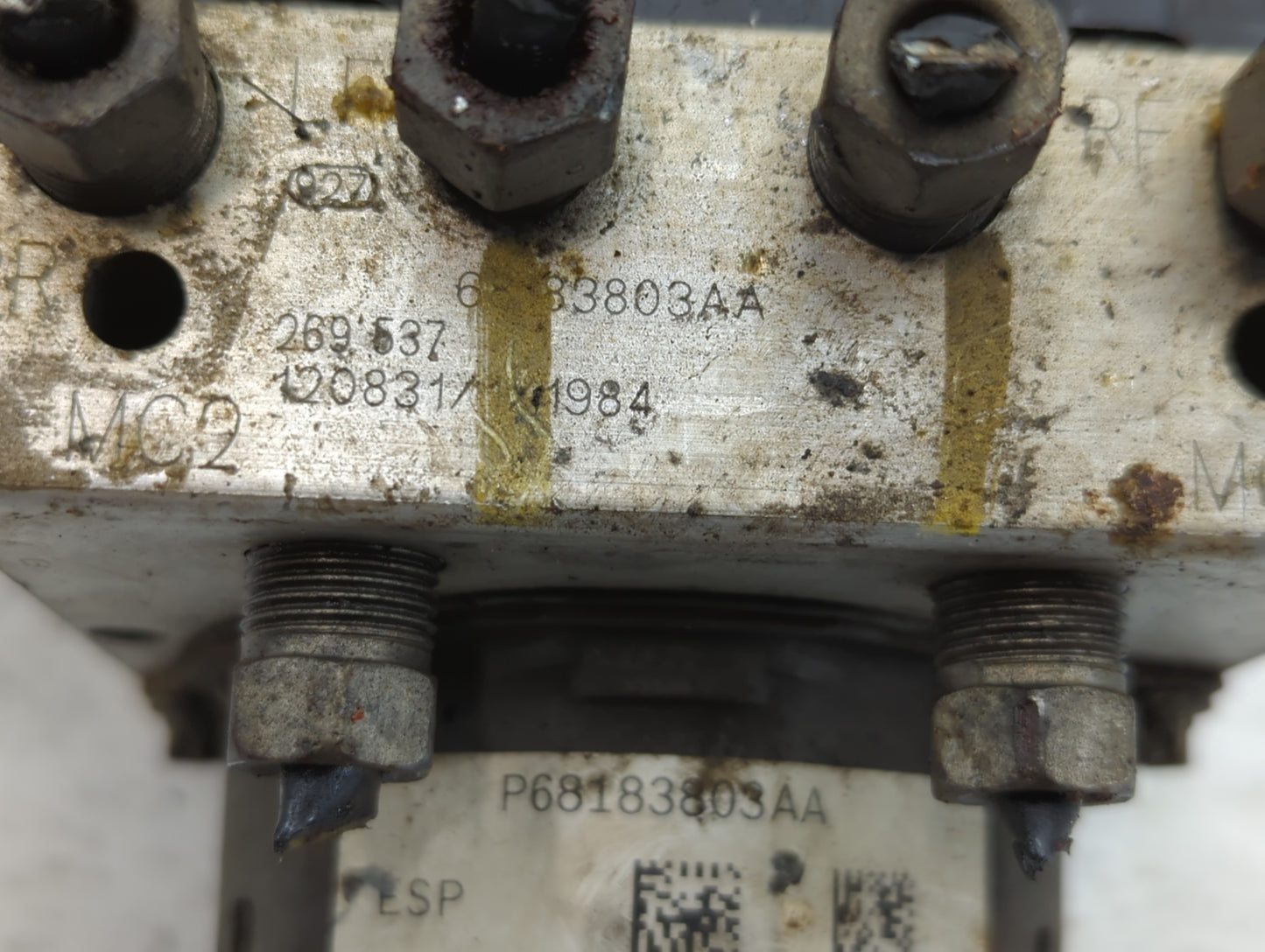 2013 Dodge Caravan ABS Pump Control Module Replacement P/N:68183803AA Fits OEM Used Auto Parts - Oemusedautoparts1.com