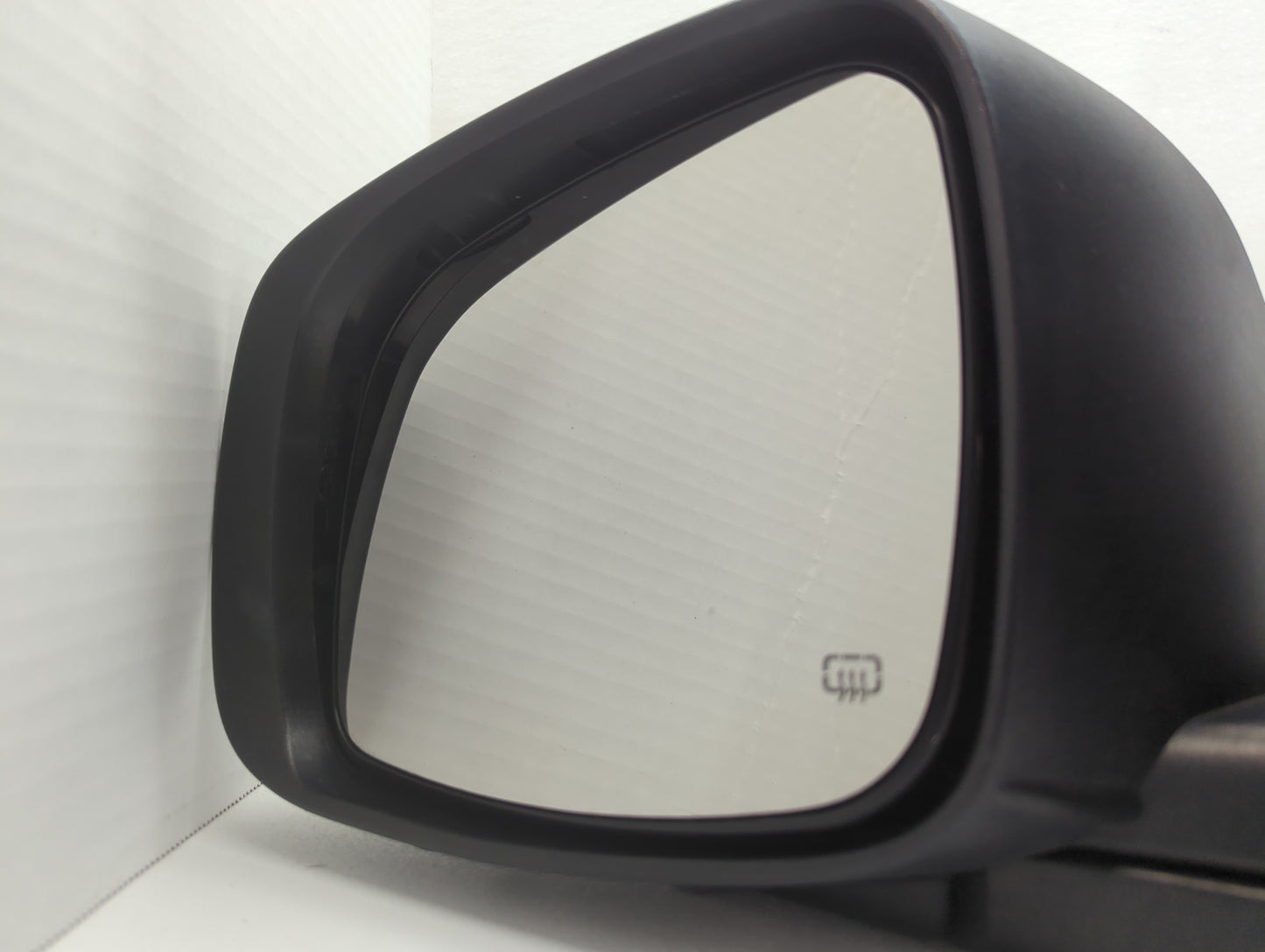 Dodge Caravan Driver Left Side View Manual Door Mirror Black - Oemusedautoparts1.com