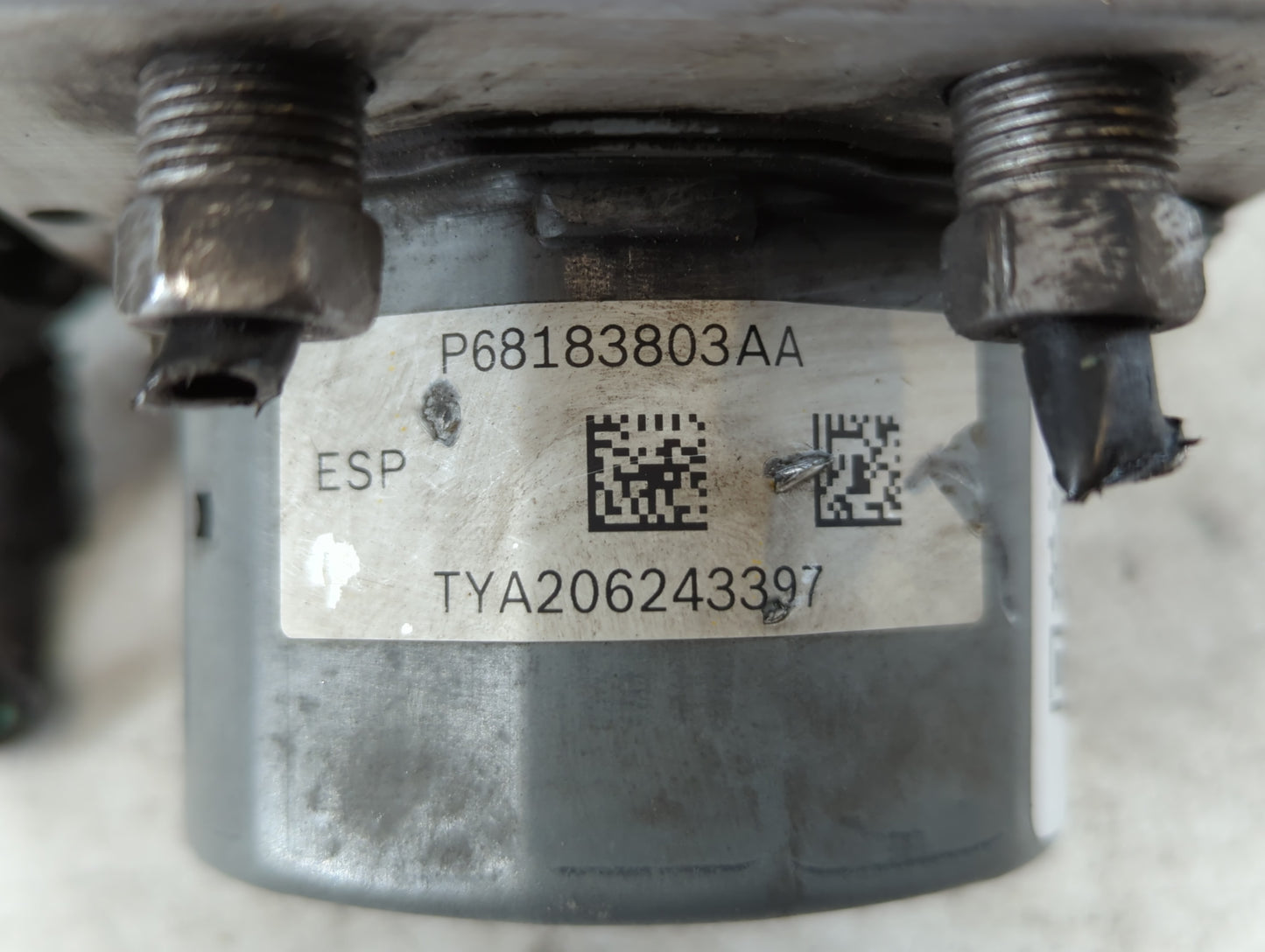 2013 Dodge Caravan ABS Pump Control Module Replacement P/N:P68183803AA Fits OEM Used Auto Parts - Oemusedautoparts1.com