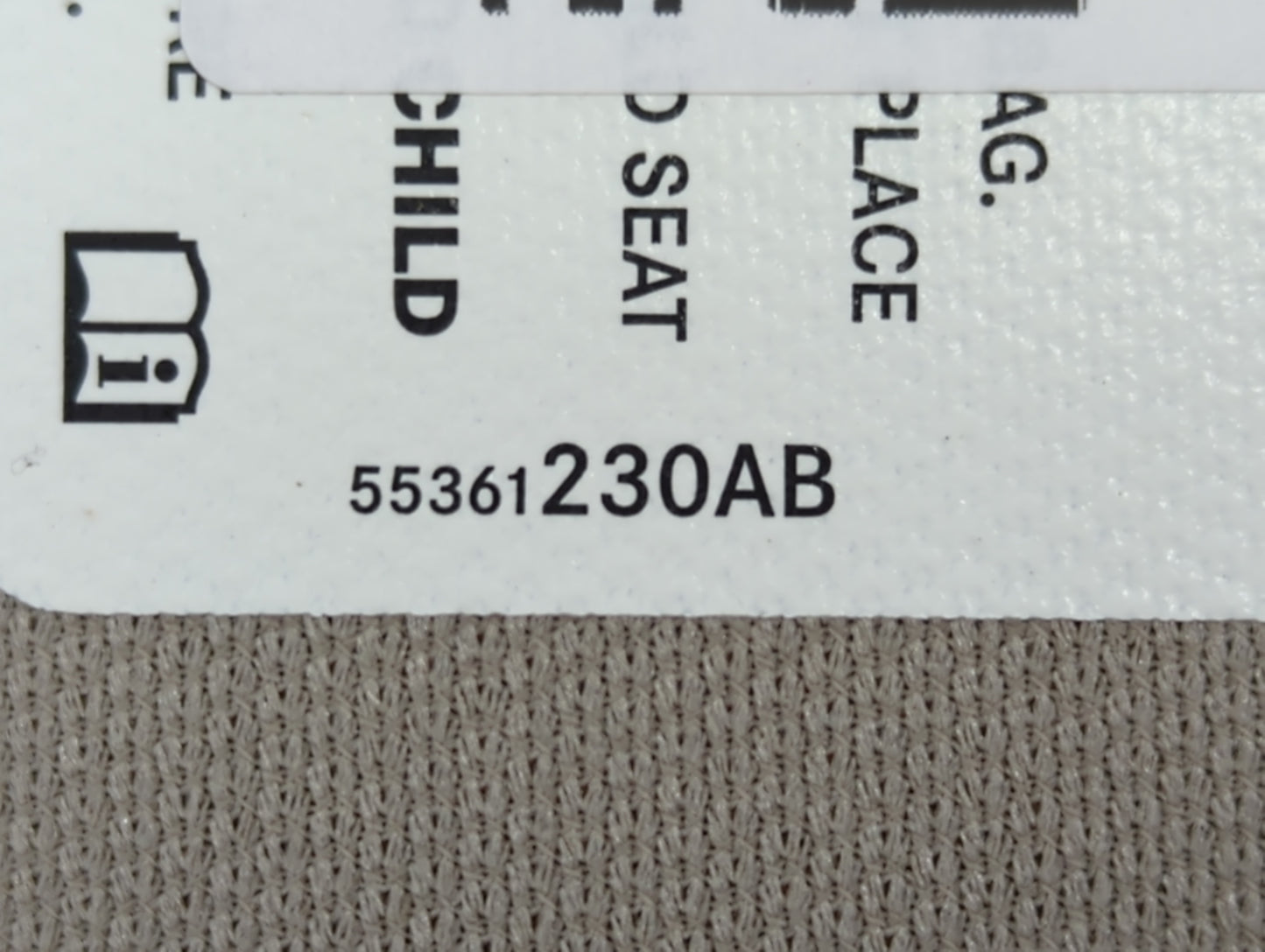 2013 Dodge Caravan Sun Visor Shade Replacement Passenger Right Mirror Fits Fits 2011 2012 2014 2015 2016 2017 2018 2019 2020