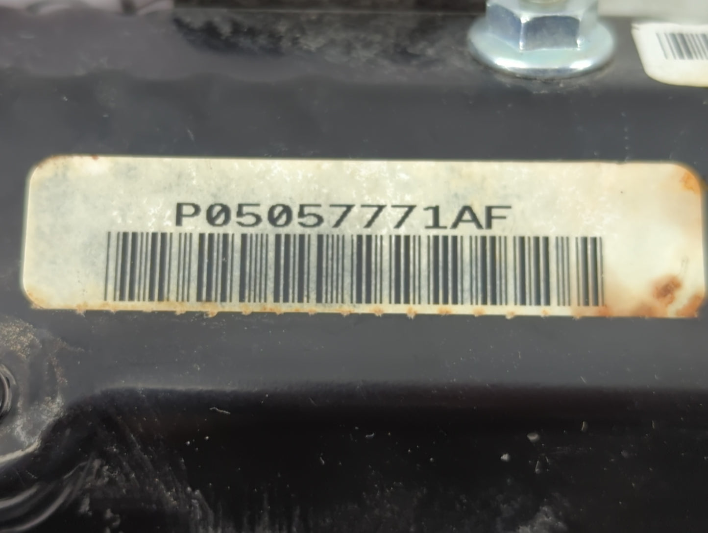 2013 Dodge Caravan Air Bag Driver Left Knee OEM P/N:P05057771AF Fits Fits 2014 2015 2016 2017 2018 OEM Used Auto Parts - Oem