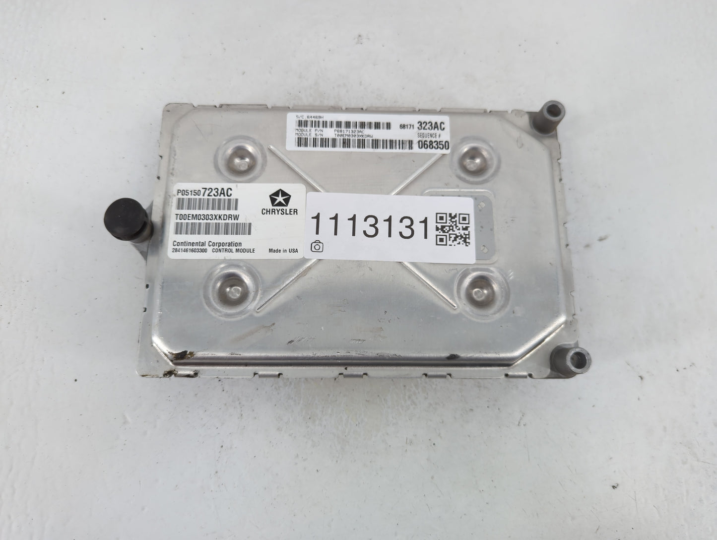 2013 Dodge Charger PCM Engine Control Computer ECU ECM PCU OEM P/N:P05150723AC Fits OEM Used Auto Parts - Oemusedautoparts1.