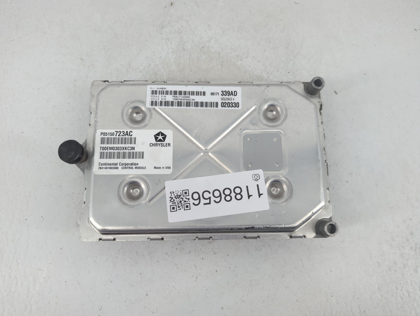 2013 Dodge Charger PCM Engine Control Computer ECU ECM PCU OEM P/N:68171339A P05150723AC Fits OEM Used Auto Parts - Oemuseda