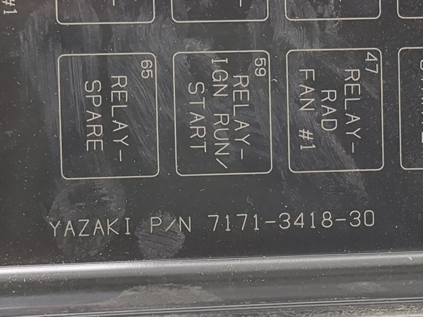 2012-2014 Dodge Charger Fusebox Fuse Box Panel Relay Module P/N:P04692319AC 7171-3418-30 Fits Fits 2012 2013 2014 OEM Used A