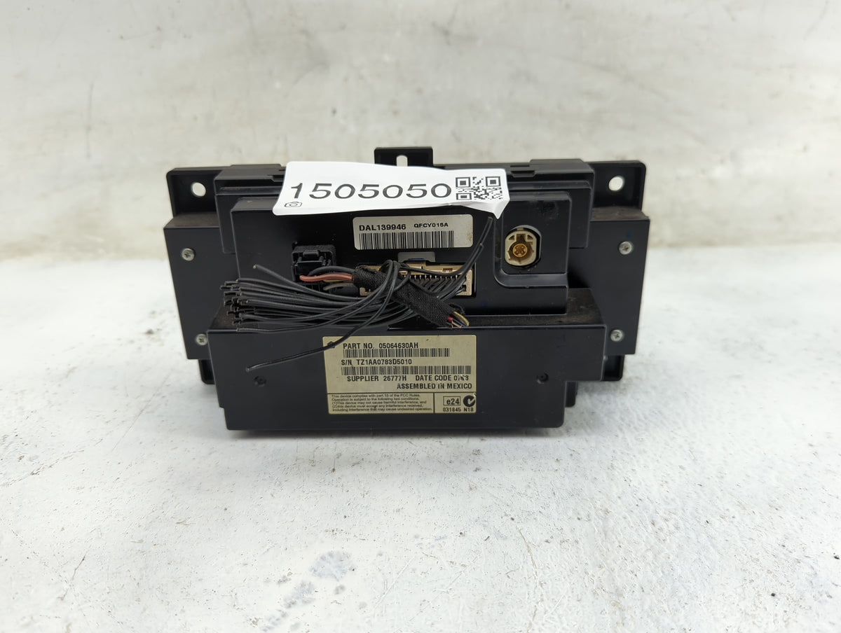 2011-2014 Dodge Charger Information Radio Display Screen 1505050 - Oemusedautoparts1.com