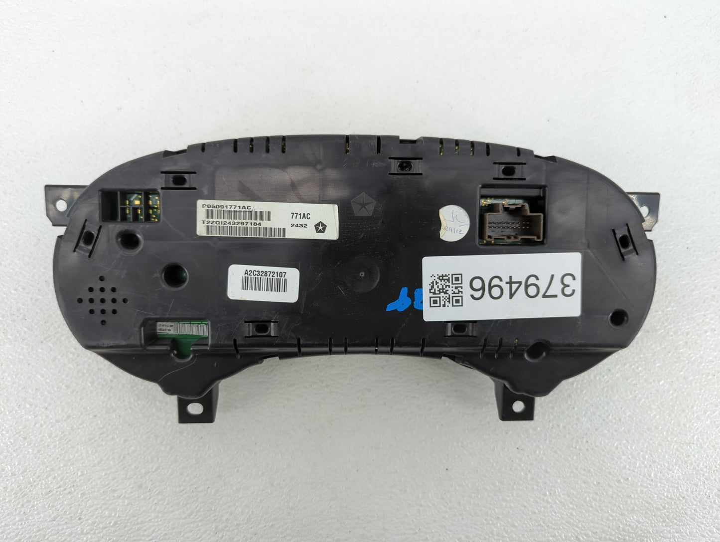 2013 Dodge Charger Instrument Cluster Speedometer Gauges P/N:P05091771AC Fits OEM Used Auto Parts - Oemusedautoparts1.com