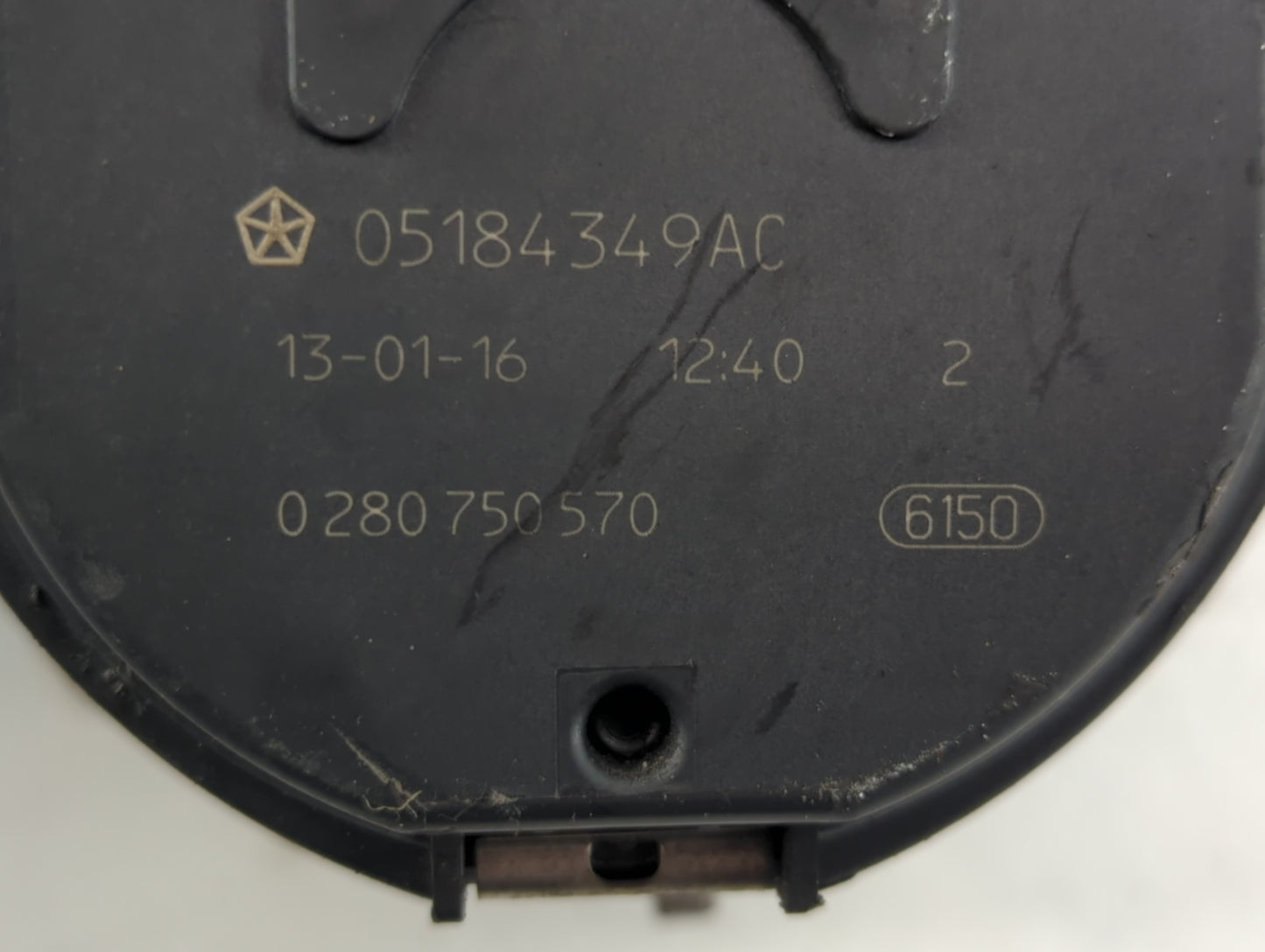 2011-2022 Dodge Charger Throttle Body P/N:0 280 750 570 05184349AC Fits OEM Used Auto Parts - Oemusedautoparts1.com