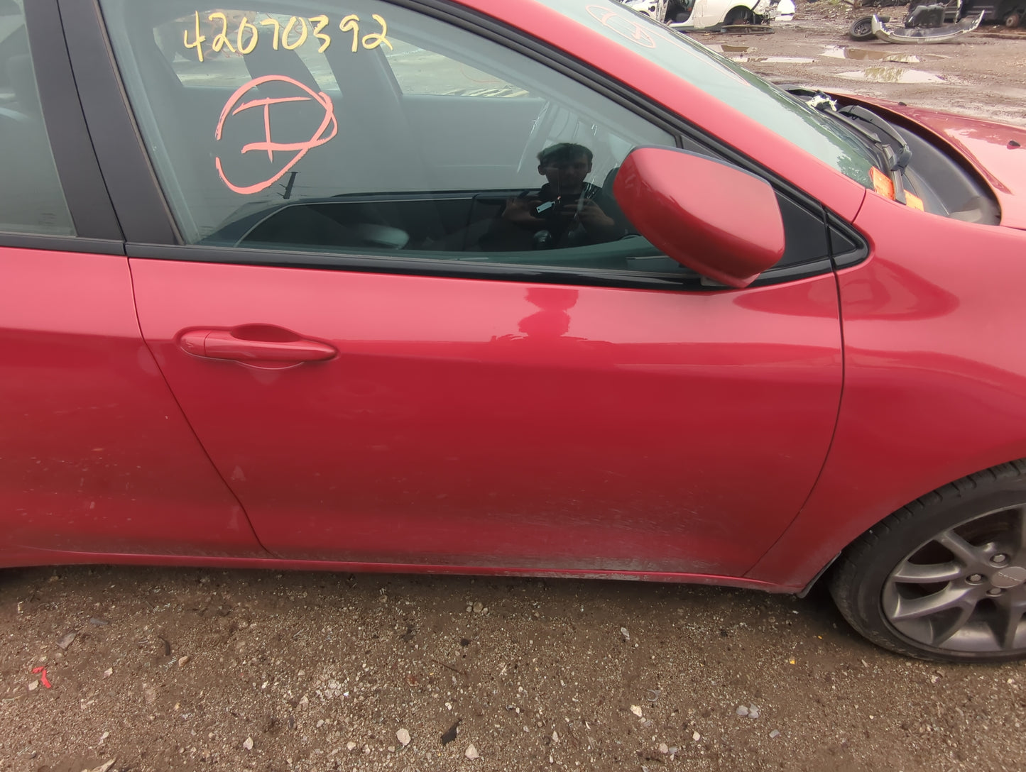 2013-2016 Dodge Dart Passenger Front Door Oem - Oemusedautoparts1.com
