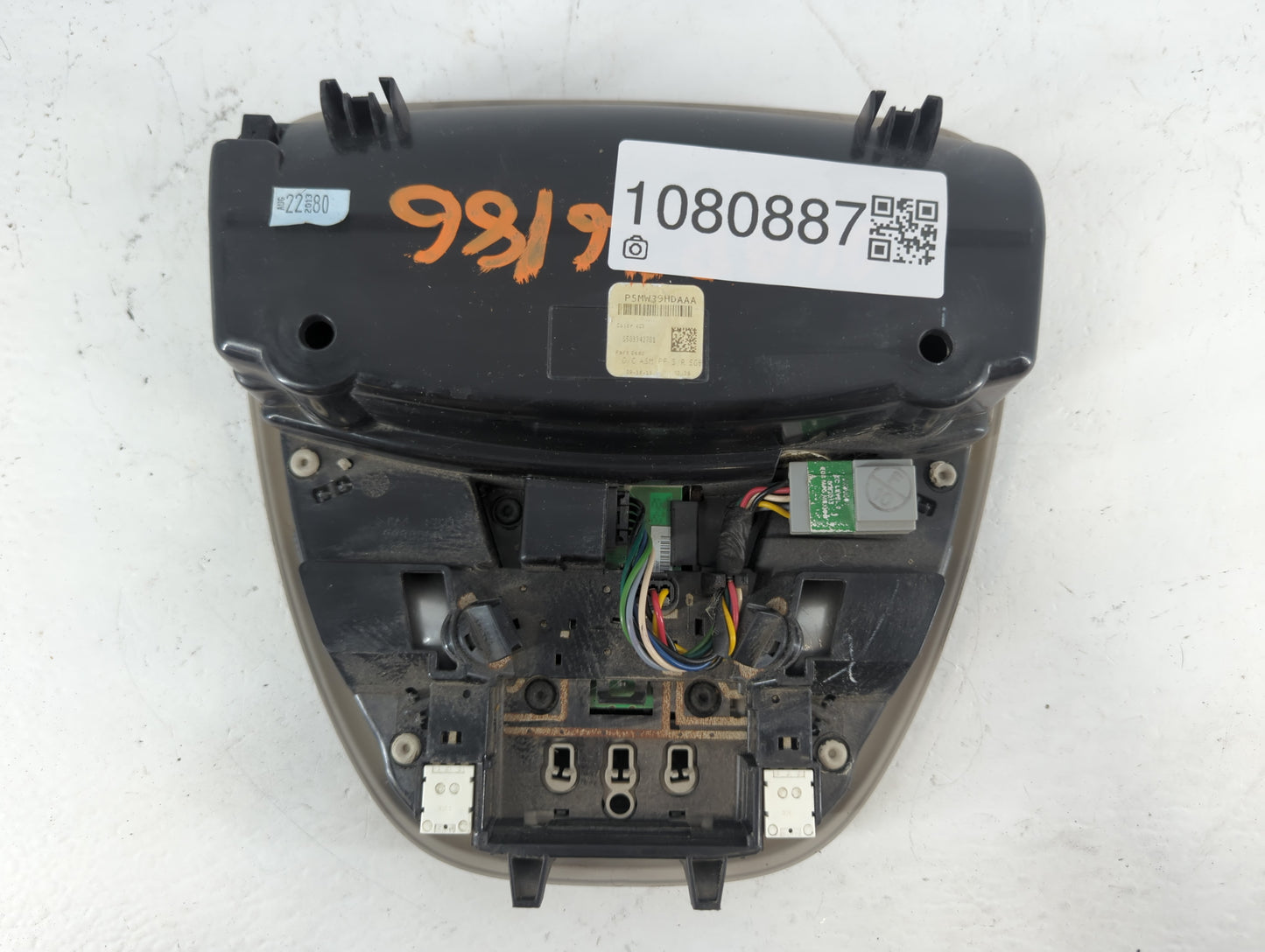 2013-2015 Dodge Dart Overhead Roof Console 1080887 - Oemusedautoparts1.com