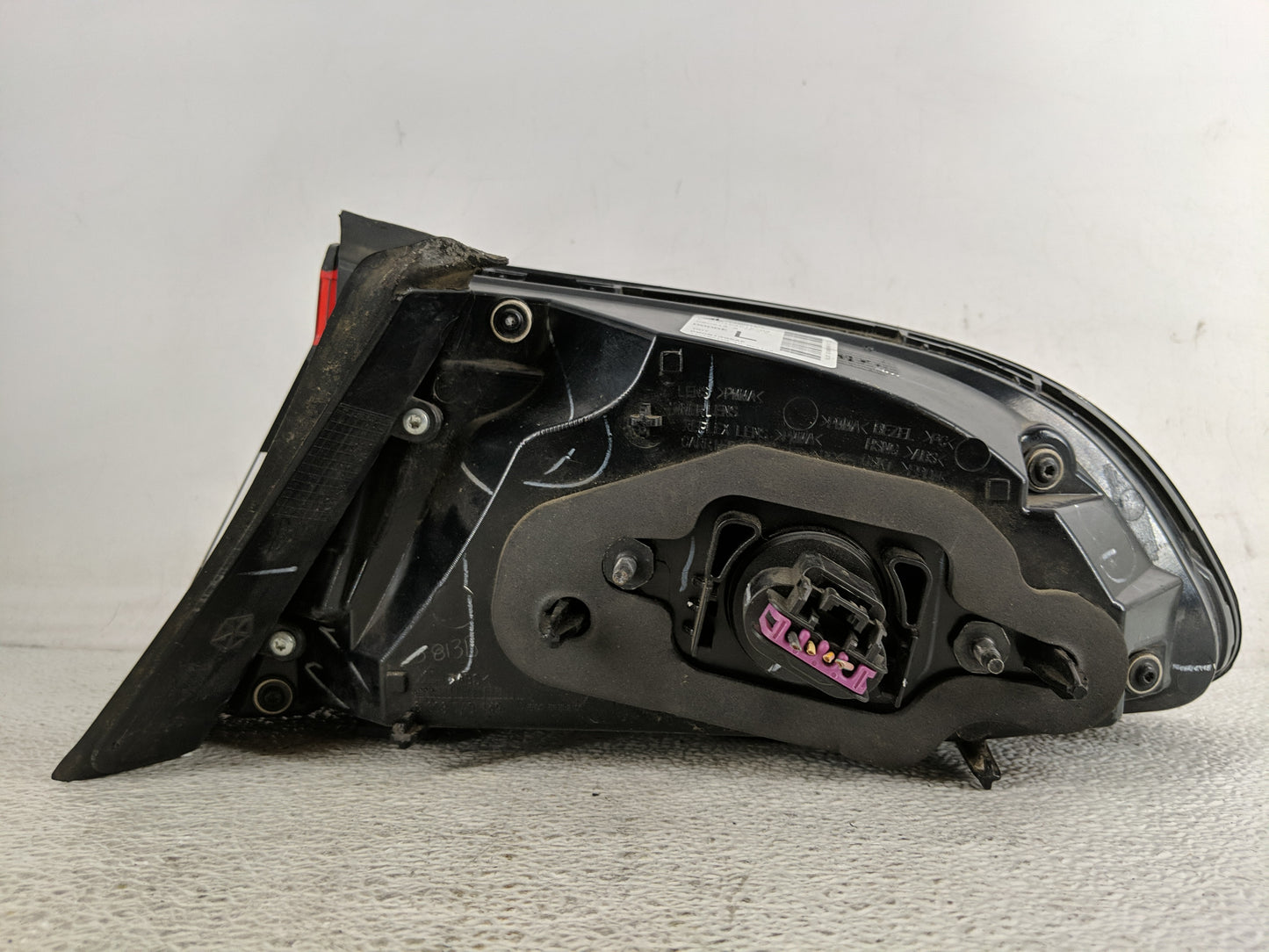 2013-2016 Dodge Dart Tail Light Assembly Driver Left OEM P/N:68081395AE Fits Fits 2013 2014 2015 2016 OEM Used Auto Parts -