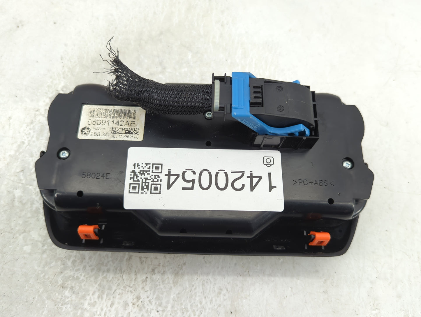 2013-2016 Dodge Dart Climate Control Module Temperature AC/Heater Replacement P/N:05091142AE Fits Fits 2013 2014 2015 2016 O