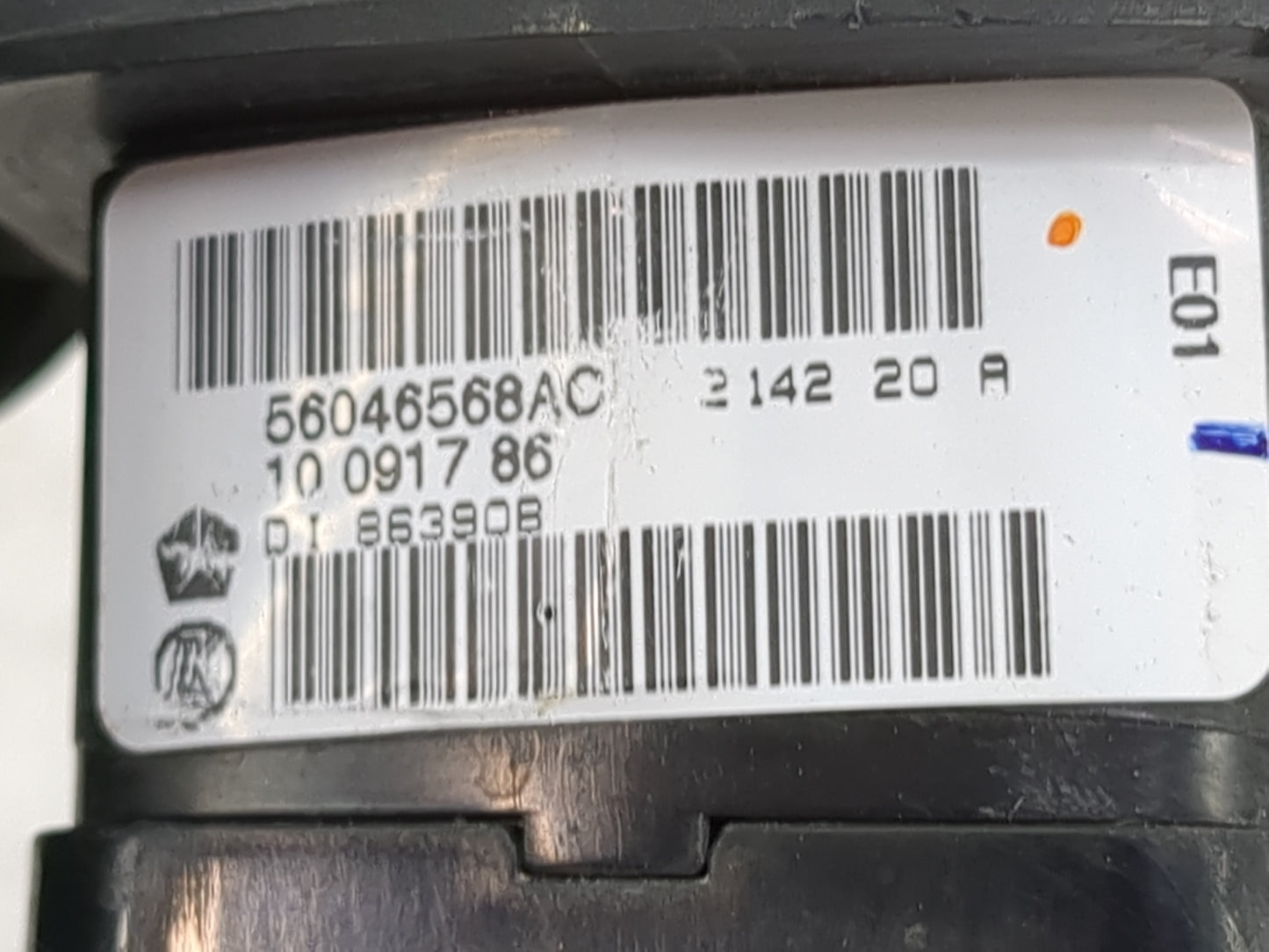 2013-2016 Dodge Dart Master Power Window Switch Replacement Driver Side Left P/N:56046568AC 1009178G Fits Fits 2013 2014 201