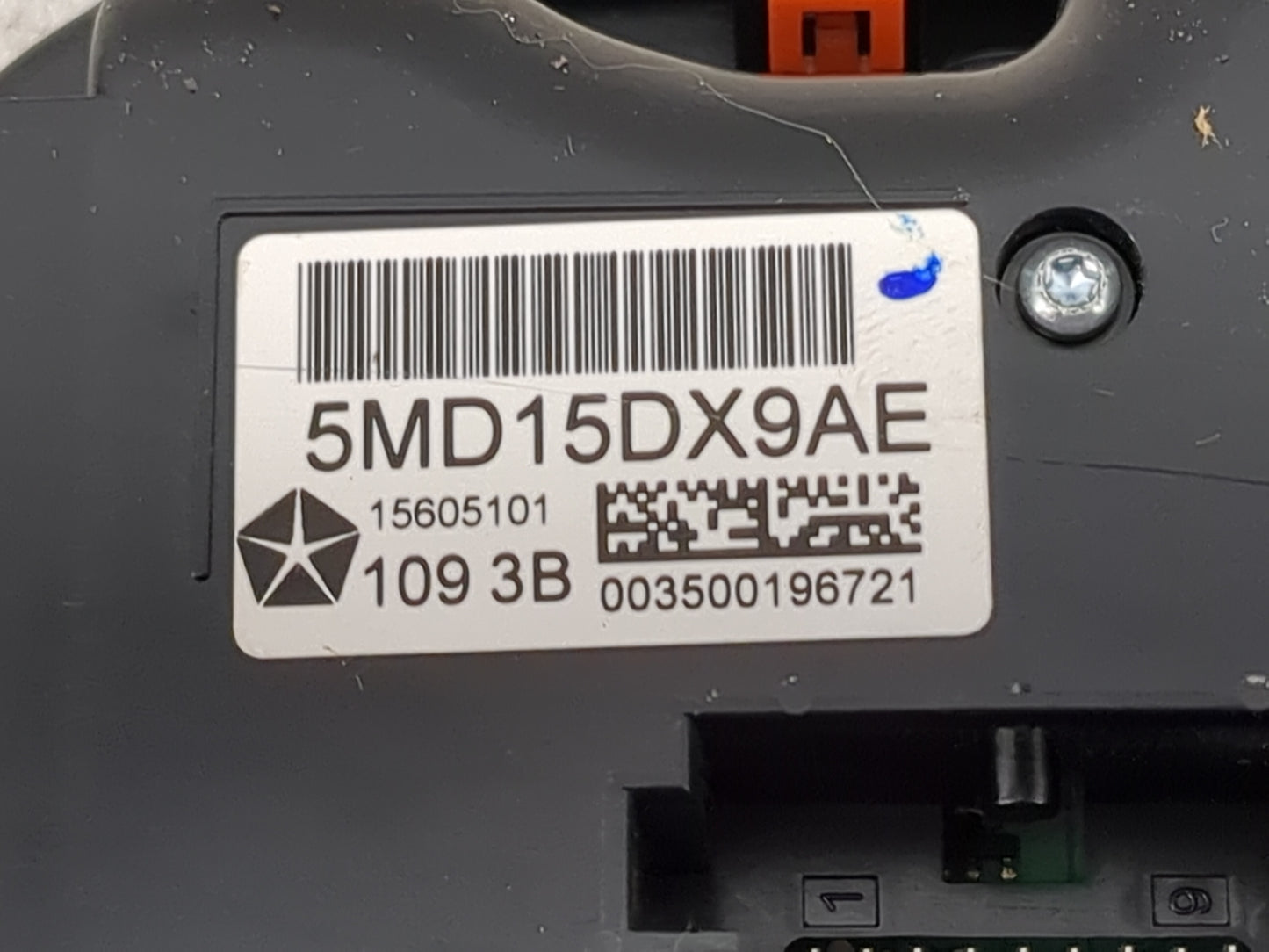 2013-2016 Dodge Dart Climate Control Module Temperature AC/Heater Replacement P/N:5MD15DX9AE 15605101 Fits OEM Used Auto Par