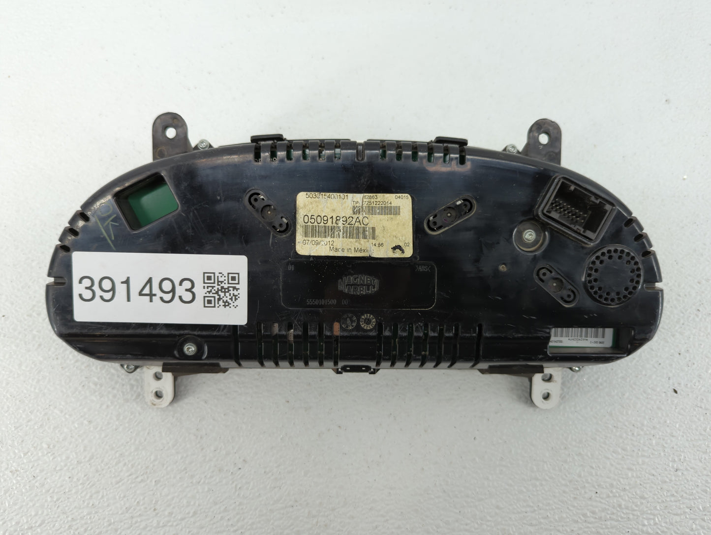 2013 Dodge Dart Instrument Cluster Speedometer Gauges P/N:05091892AC 05091892AE, 56054660AA, 05091892AA Fits OEM Used Auto P