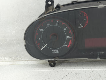 2013 Dodge Dart Instrument Cluster Speedometer Gauges P/N:1TQ50DX9AD 05091892AE Fits OEM Used Auto Parts