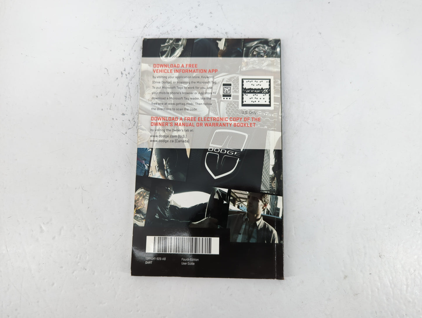 2013 Dodge Dart Owners Manual Book Guide P/N:13PF041-926-AB OEM Used Auto Parts - Oemusedautoparts1.com