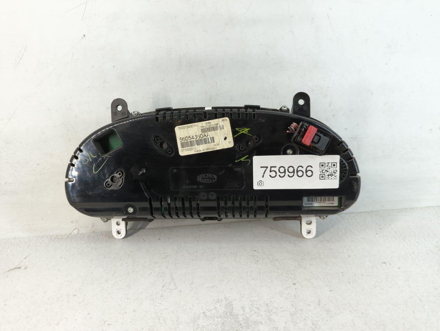 2013 Dodge Dart Instrument Cluster Speedometer Gauges P/N:56054660AA Miles: Fits OEM Used Auto Parts - Oemusedautoparts1.com