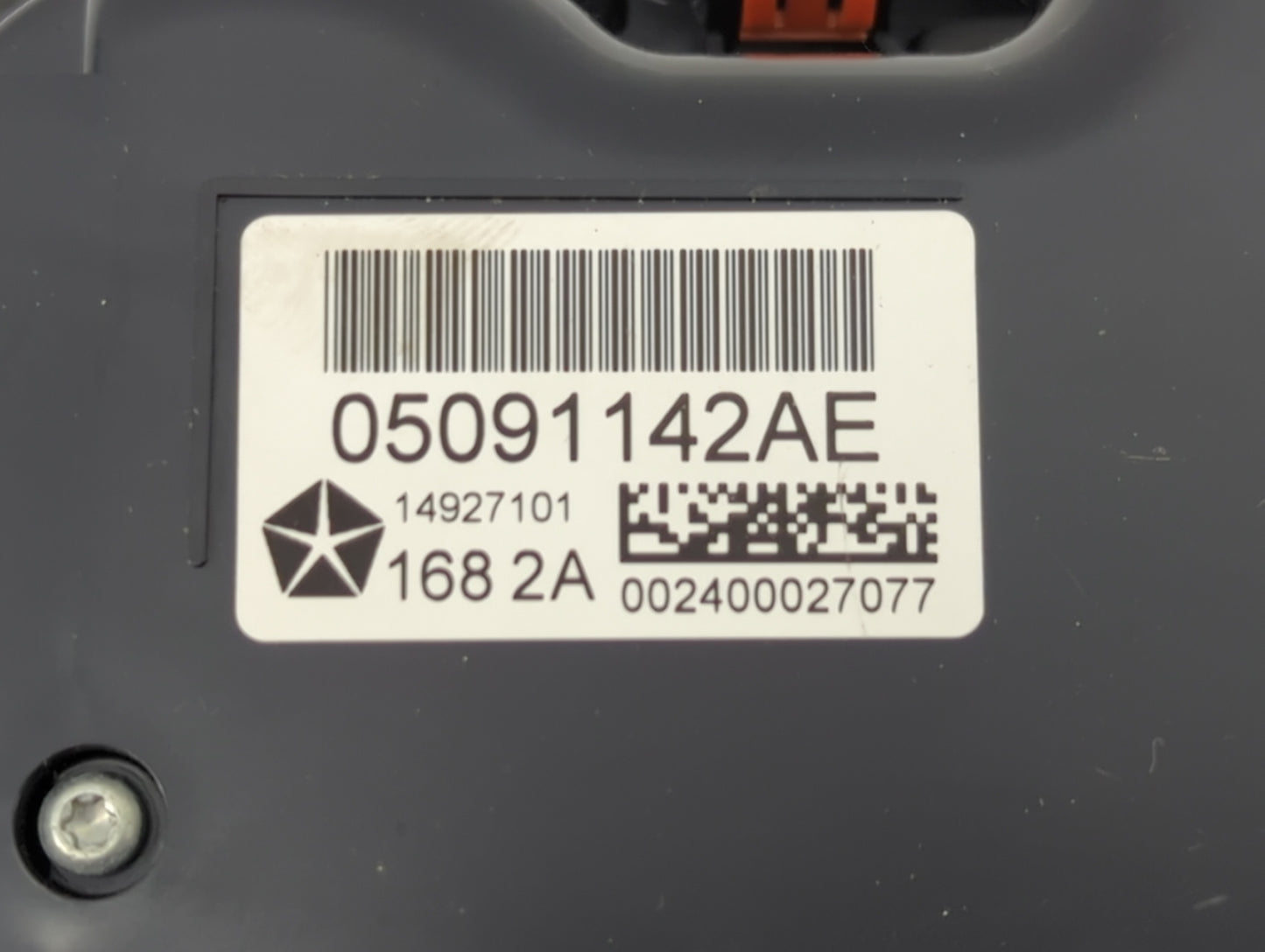 2013-2016 Dodge Dart Climate Control Module Temperature AC/Heater Replacement P/N:05091142AE Fits Fits 2013 2014 2015 2016 O