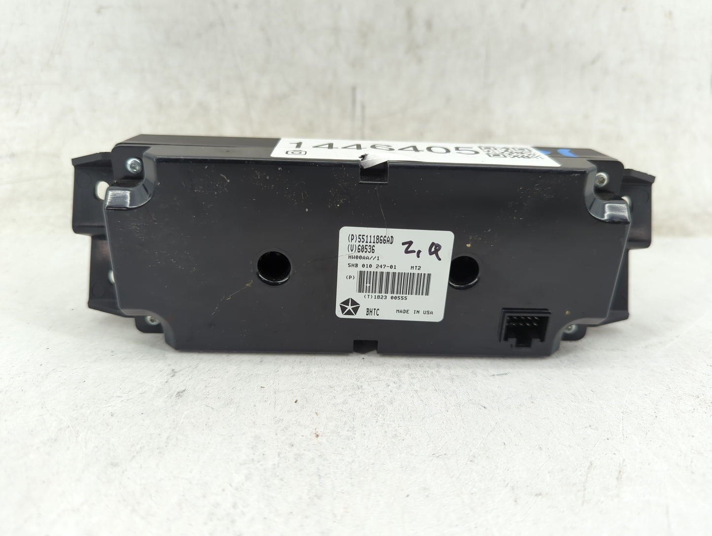 2011-2013 Dodge Durango Climate Control Module Temperature AC/Heater Replacement P/N:55111866AD 5HB01024701 Fits OEM Used Au