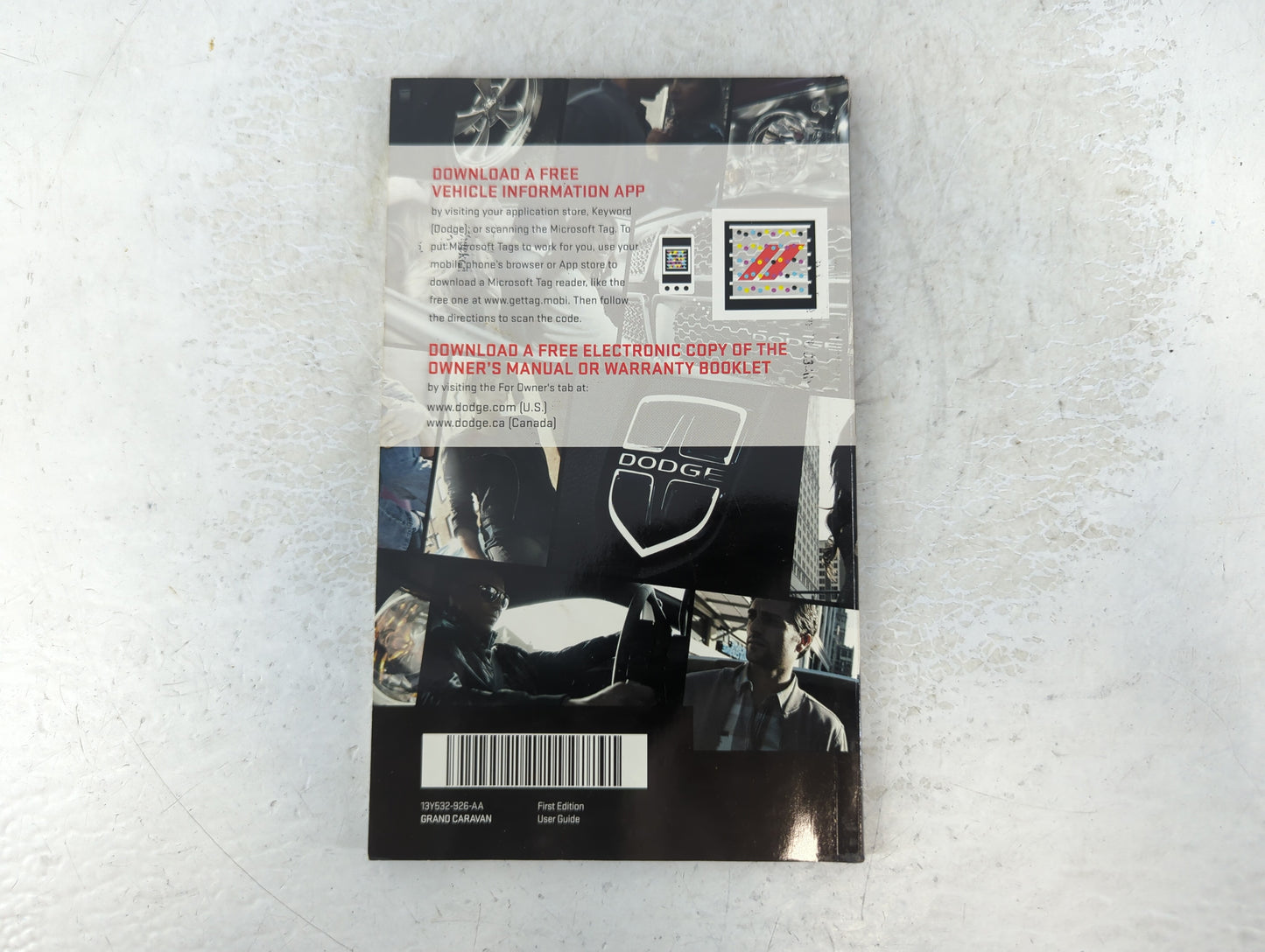 2013 Dodge Grand Caravan Owners Manual Book Guide OEM Used Auto Parts - Oemusedautoparts1.com