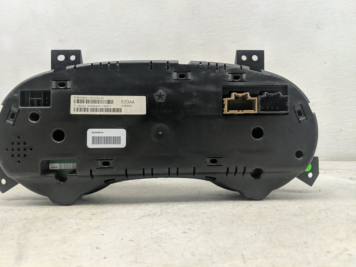 2013 Dodge Grand Caravan Instrument Cluster Speedometer Gauges P/N:P05091633AA Miles:244K Fits OEM Used Auto Parts - Oemused