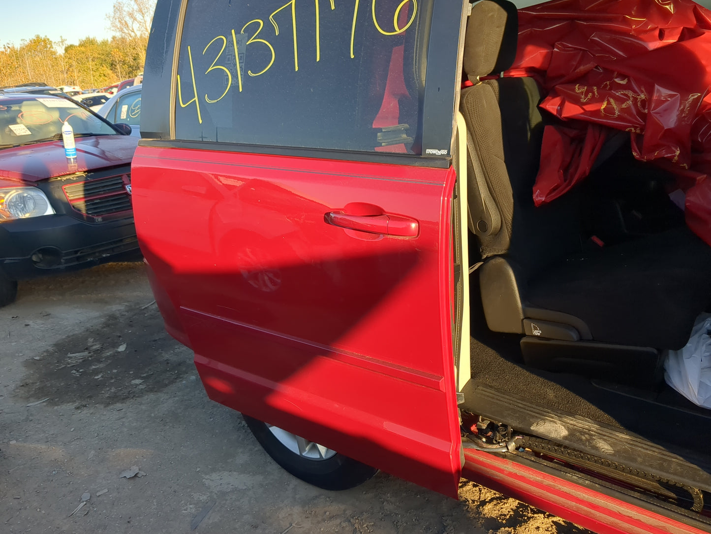 2008-2020 Dodge Grand Caravan Passenger Rear Door Oem - Oemusedautoparts1.com