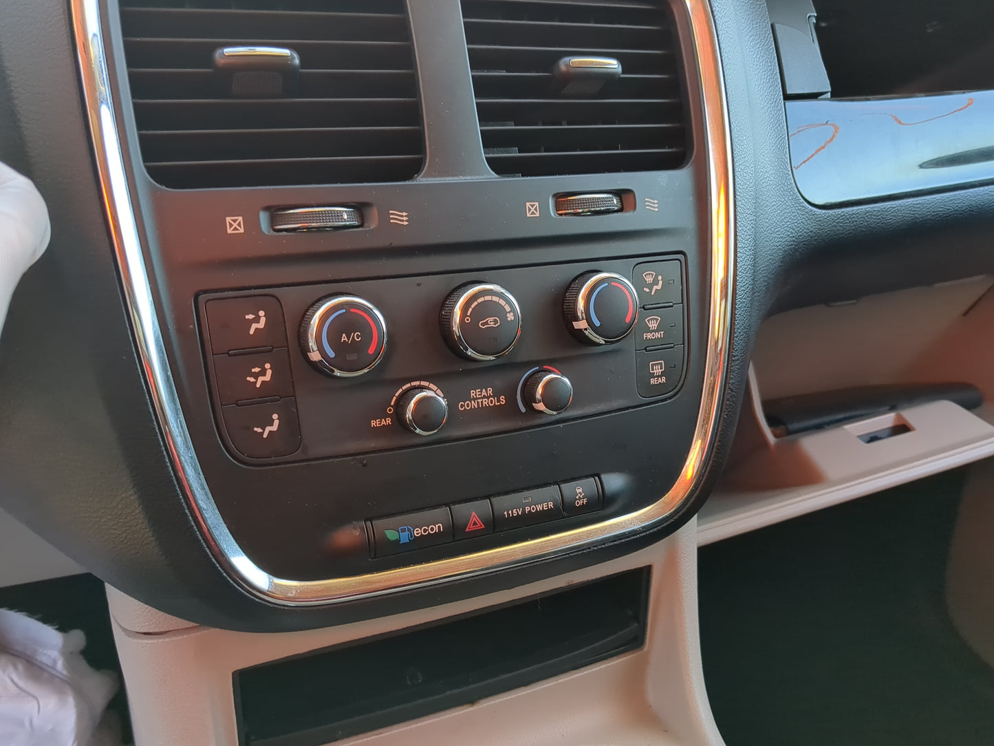 2011-2020 Dodge Grand Caravan Climate Control Module Temperature AC/Heater Replacement Fits OEM Used Auto Parts - Oemusedaut