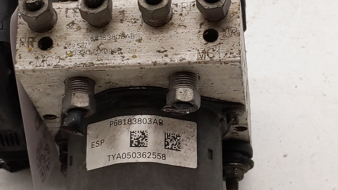 2013 Dodge Grand Caravan ABS Pump Control Module Replacement P/N:2265106455 P68183803AB, 68183803AA Fits OEM Used Auto Parts