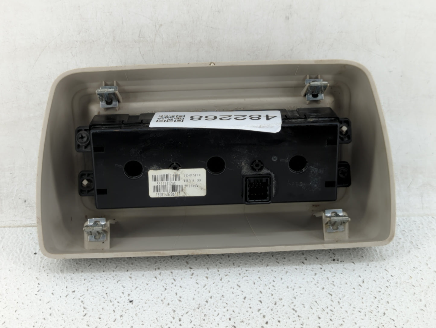 2012-2020 Dodge Grand Caravan Climate Control Module Temperature AC/Heater Replacement P/N:55111312AC P55111240AK Fits OEM U