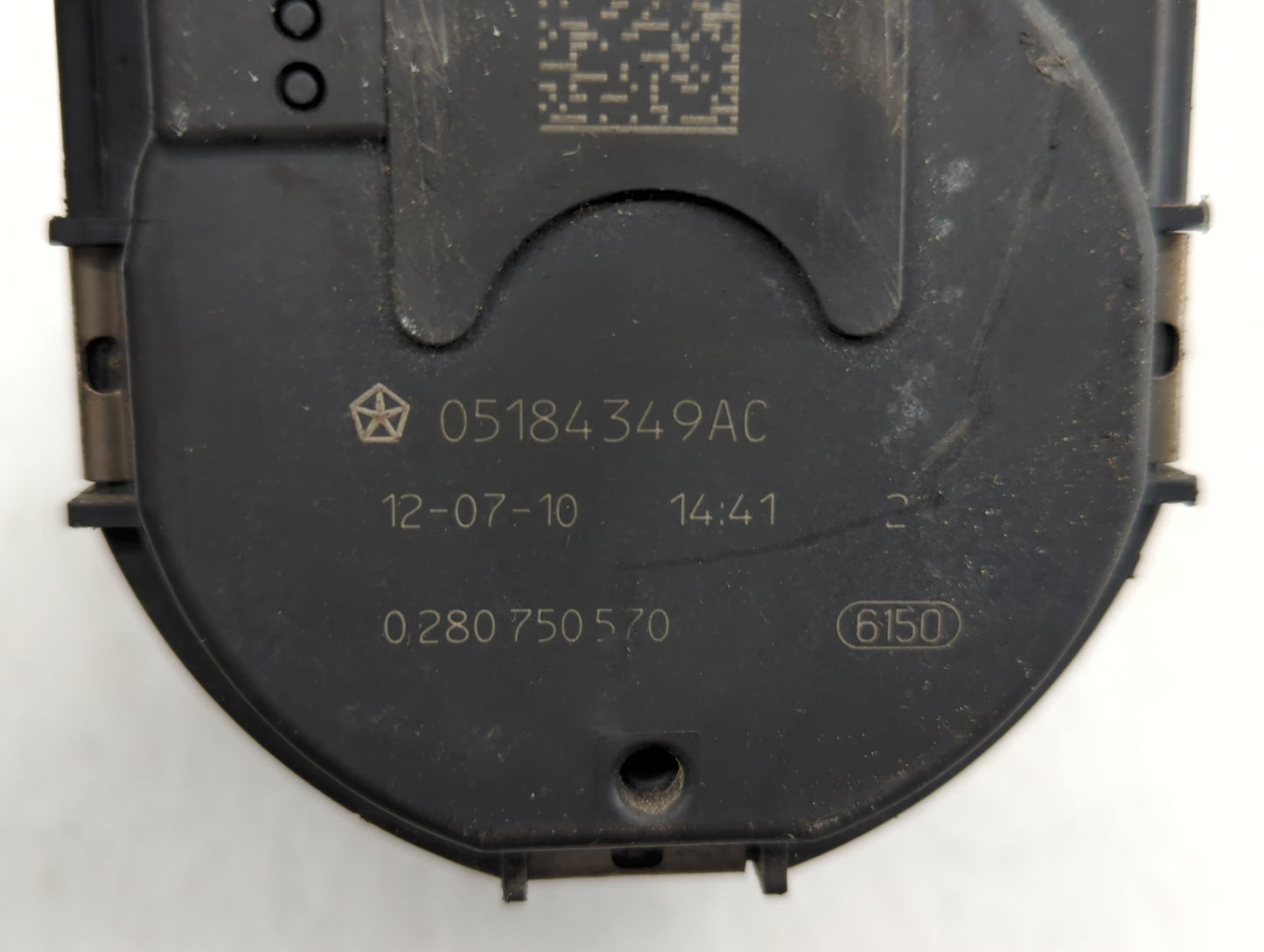 2011-2020 Dodge Grand Caravan Throttle Body P/N:0 280 750 570 05184349AC Fits OEM Used Auto Parts - Oemusedautoparts1.com