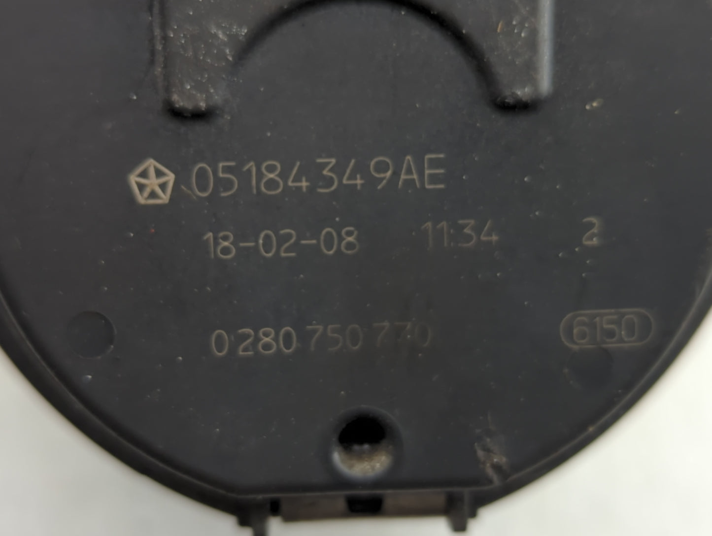 2011-2020 Dodge Grand Caravan Throttle Body P/N:0 280 750 570 05184349AC Fits OEM Used Auto Parts - Oemusedautoparts1.com