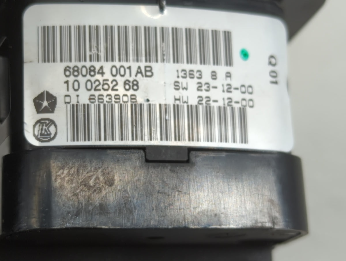 2011-2016 Dodge Journey Master Power Window Switch Replacement Driver Side Left P/N:68084001AB 68084001AD Fits OEM Used Auto