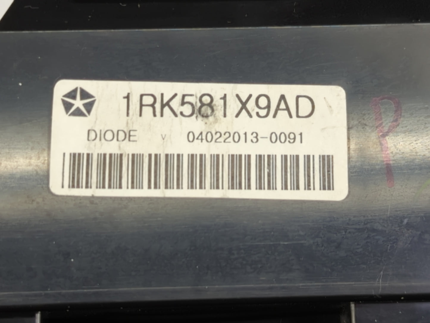 2011-2017 Dodge Journey Climate Control Module Temperature AC/Heater Replacement P/N:1RK581X9AD Fits OEM Used Auto Parts - O