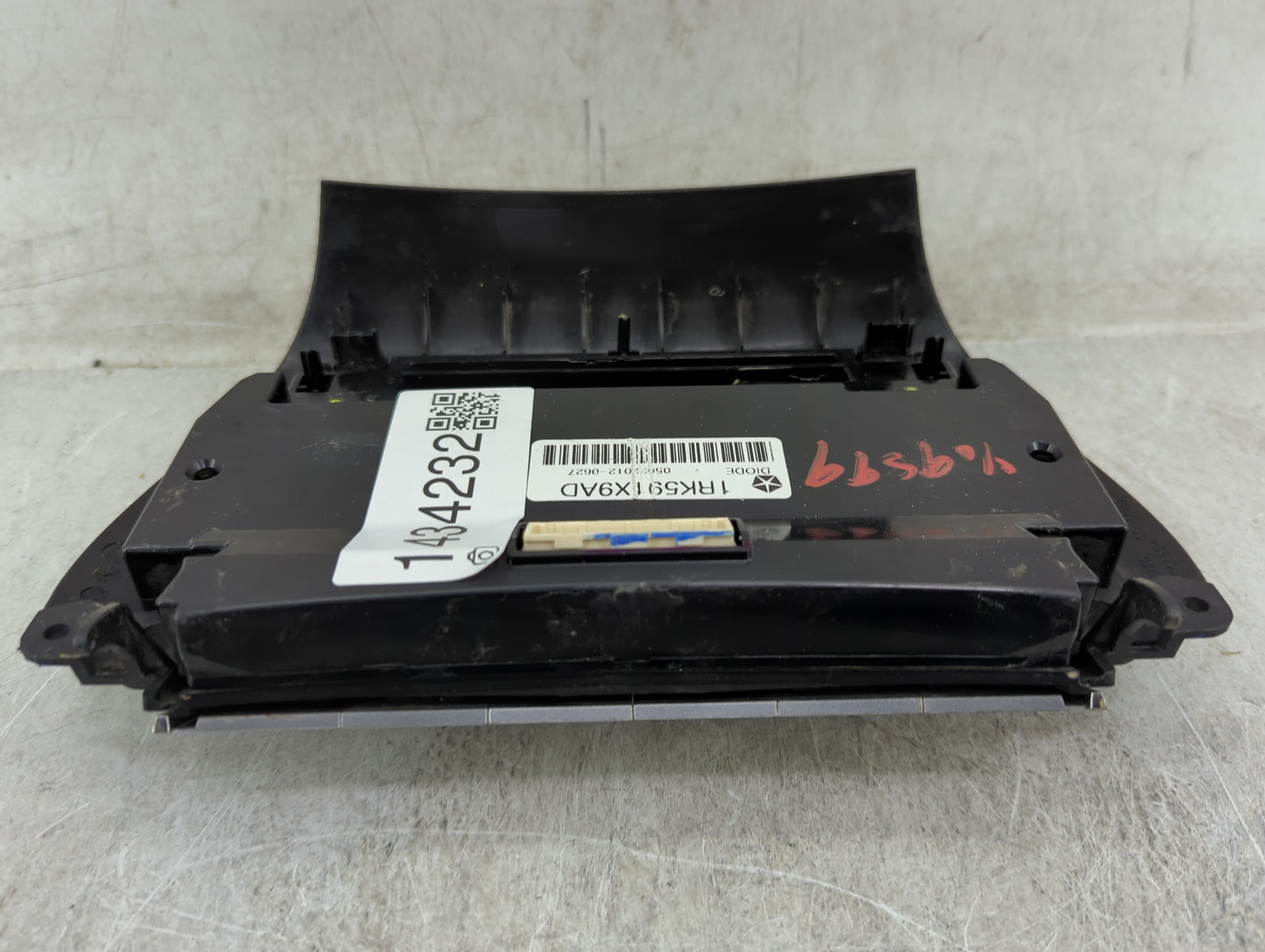 2013 Dodge Journey Climate Control Module Temperature AC/Heater Replacement P/N:1RK591X9AD Fits OEM Used Auto Parts - Oemuse