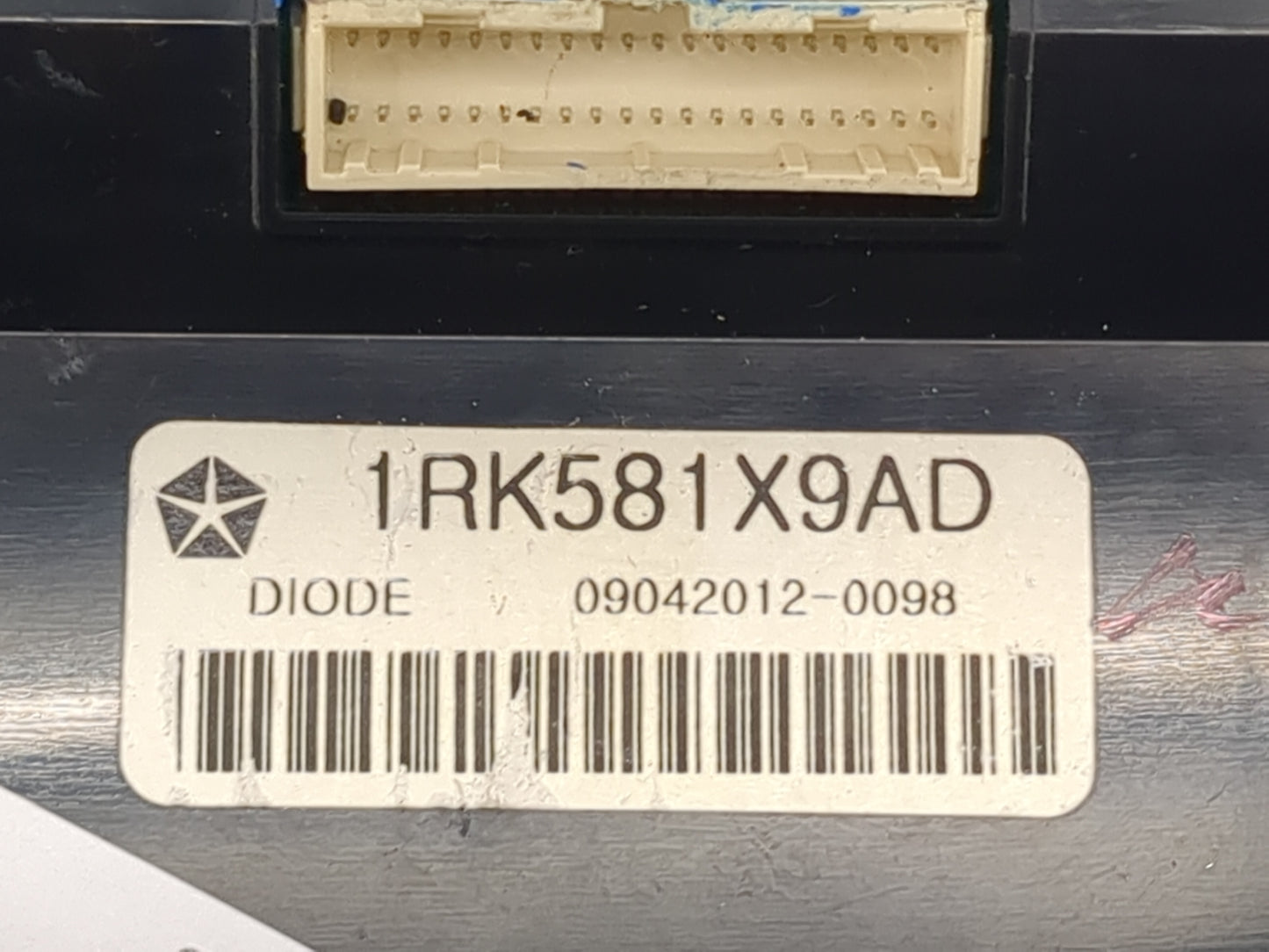 2011-2017 Dodge Journey Climate Control Module Temperature AC/Heater Replacement P/N:1RK581X9AD Fits OEM Used Auto Parts - O