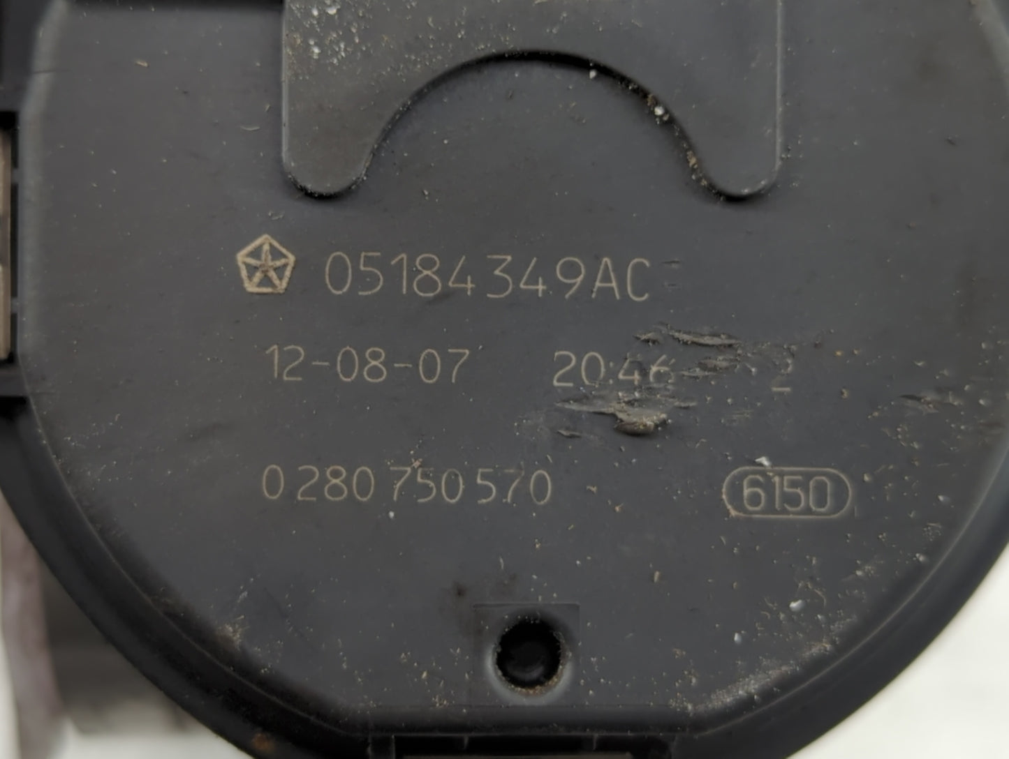2011-2019 Dodge Journey Throttle Body P/N:05184349AE 05184349AC Fits OEM Used Auto Parts - Oemusedautoparts1.com