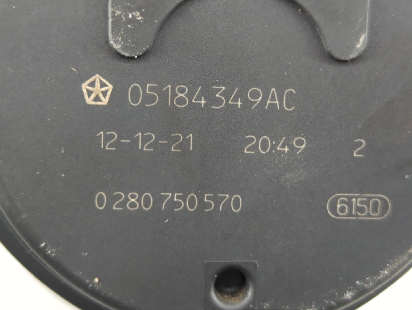 2011-2019 Dodge Journey Throttle Body P/N:05184349AF 05184349AE Fits OEM Used Auto Parts - Oemusedautoparts1.com