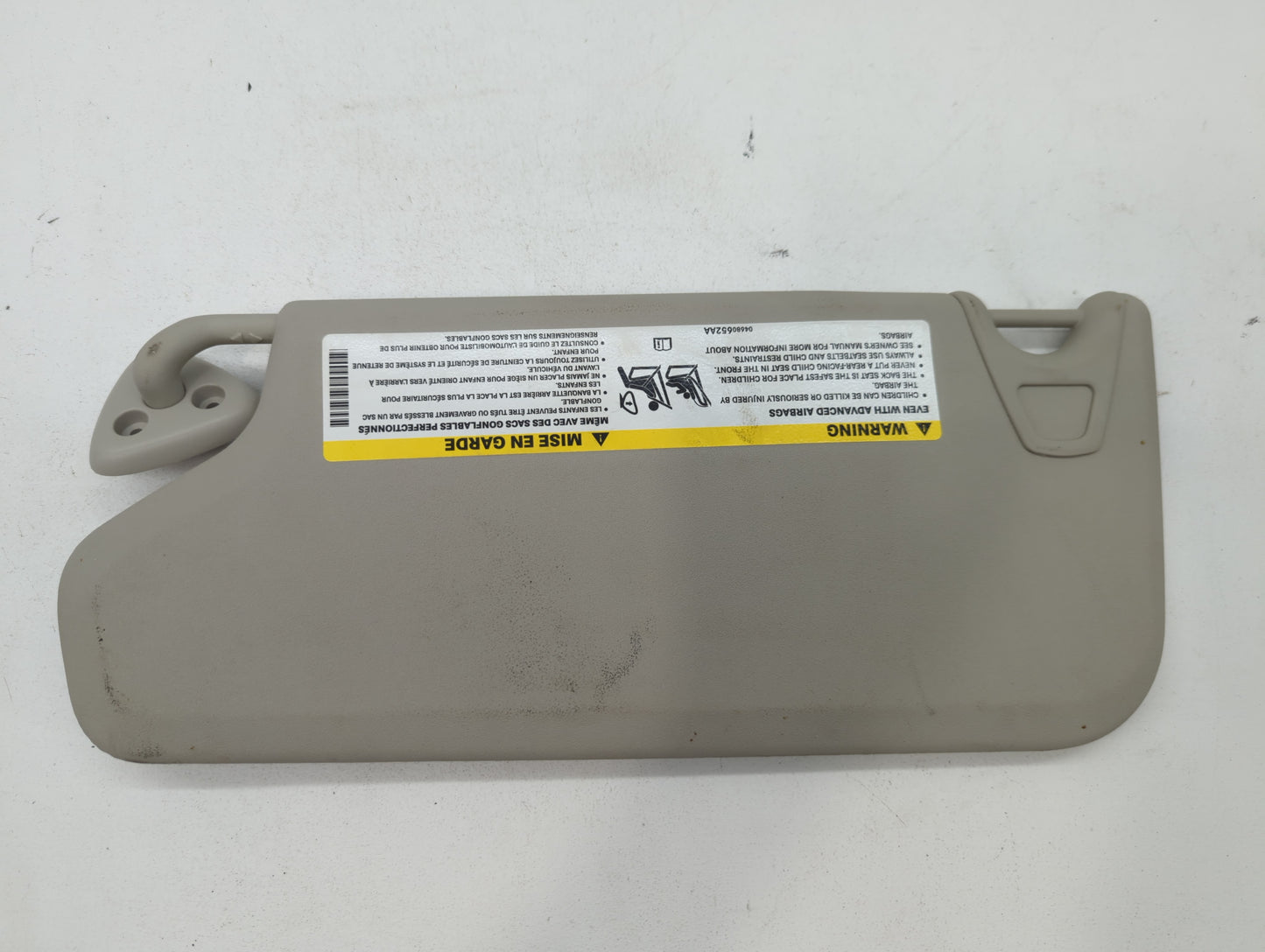 2013 Dodge Journey Sun Visor Shade Replacement Passenger Right Mirror Fits OEM Used Auto Parts - Oemusedautoparts1.com