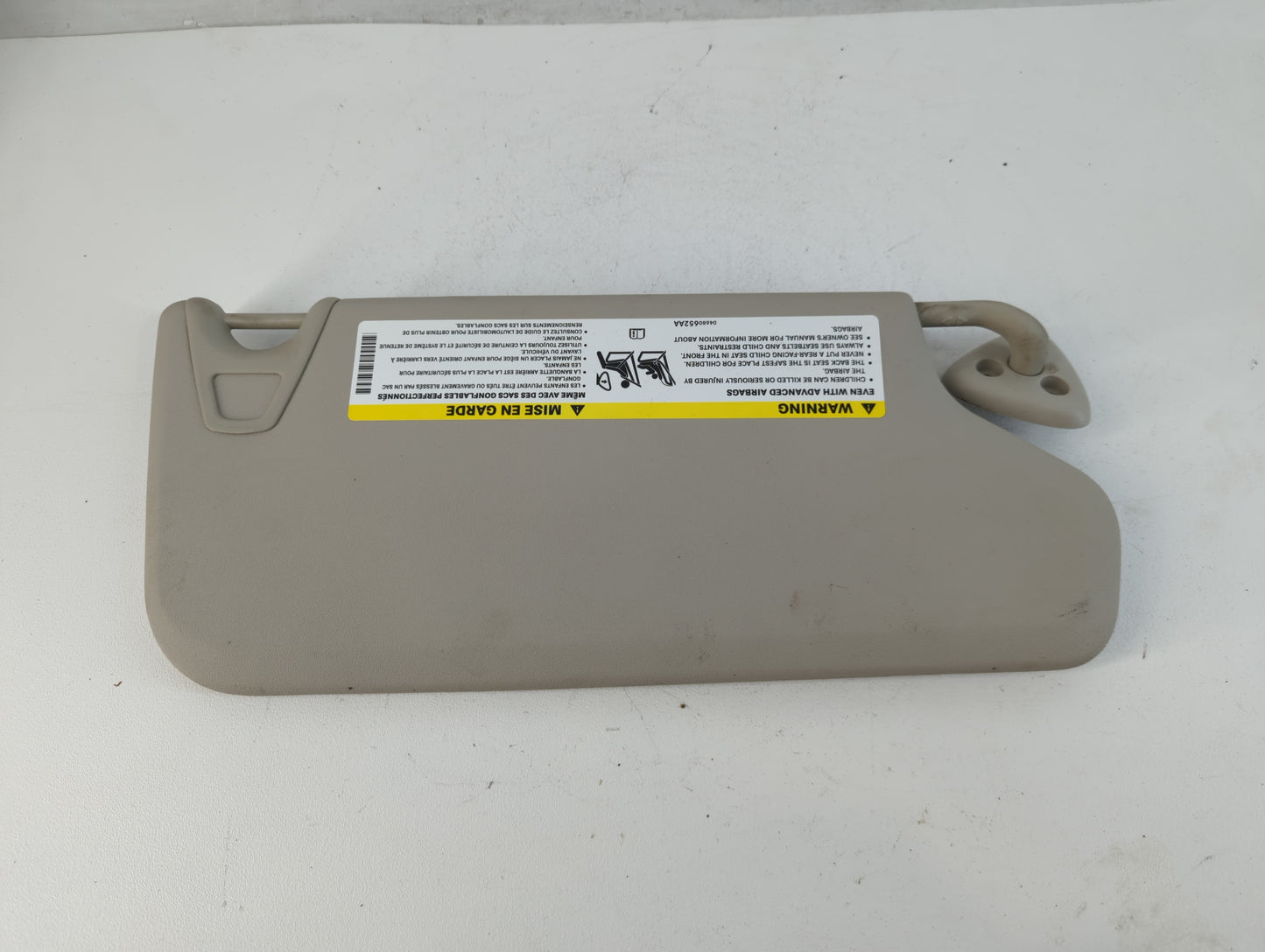 2013 Dodge Journey Sun Visor Shade Replacement Driver Left Mirror Fits OEM Used Auto Parts - Oemusedautoparts1.com