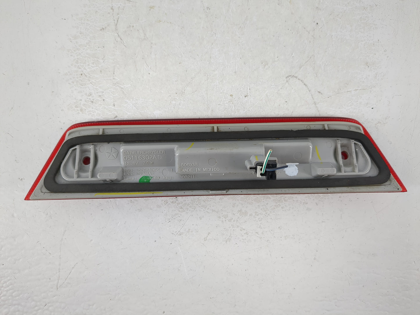 2013 Dodge Journey Driver Left Side Tail Light Taillight Deck Lid Mounted - Oemusedautoparts1.com