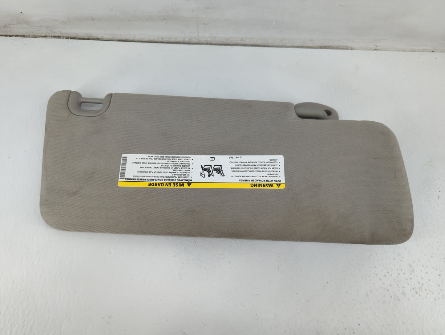 2013 Dodge Ram 1500 Sun Visor Shade Replacement Driver Left Mirror Fits Fits 2014 2015 2016 2017 2018 OEM Used Auto Parts -